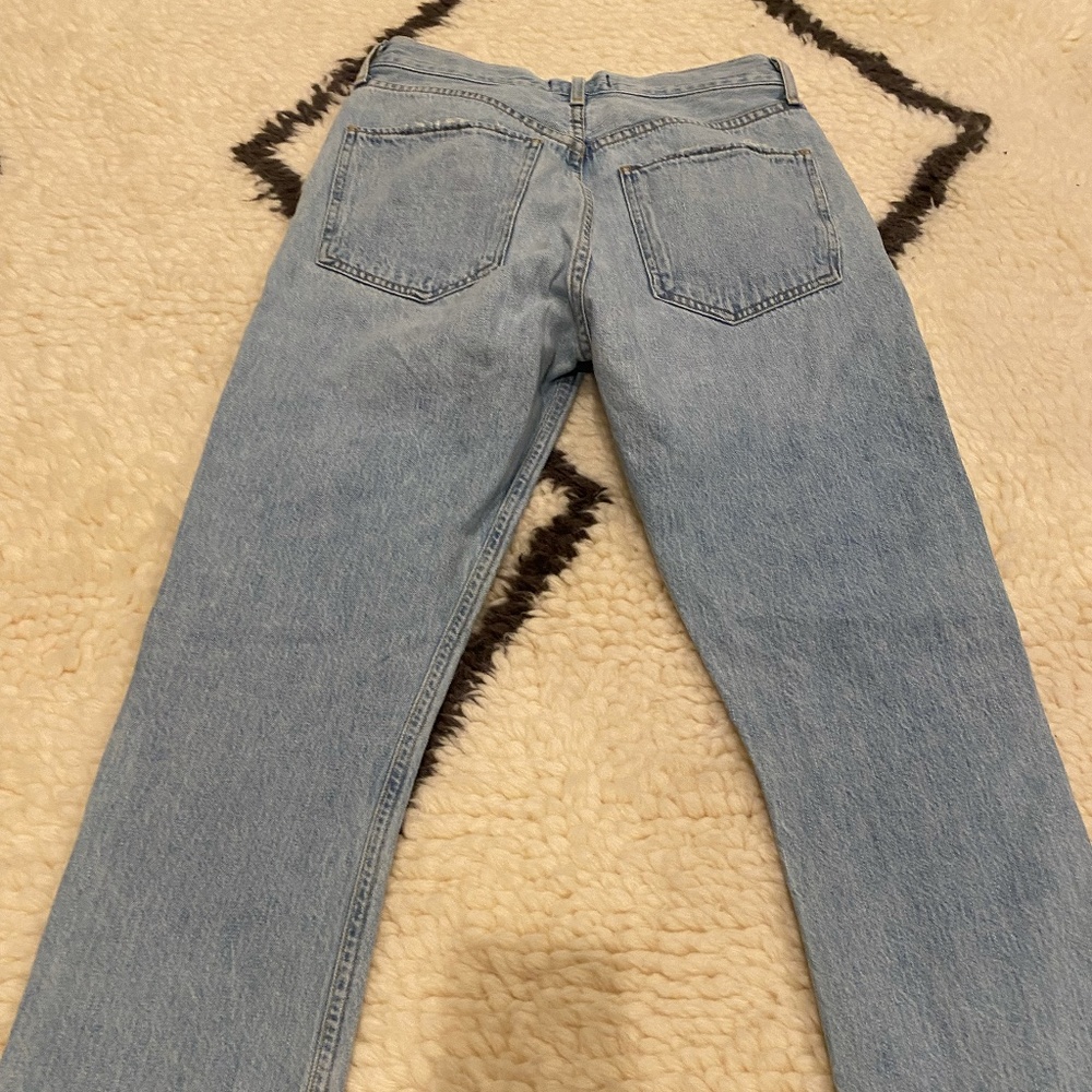 Agolde Riley Women's High Rise Straight - Picture 12 of 13